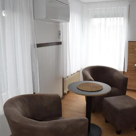 Mit Klimaanlage Am Neckarufer, Schoene Aussicht 公寓式酒店 3*